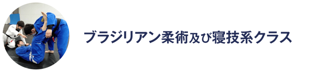 ブラジリアン柔術及び寝技系クラス
